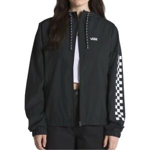 Vans Kastle Check Me Jacket (Women’s Size Small) | Black